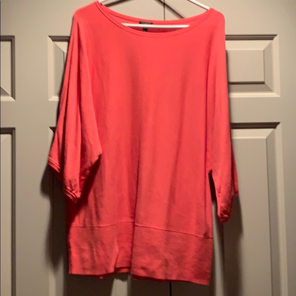 Talbots Cotton Coral Sweater